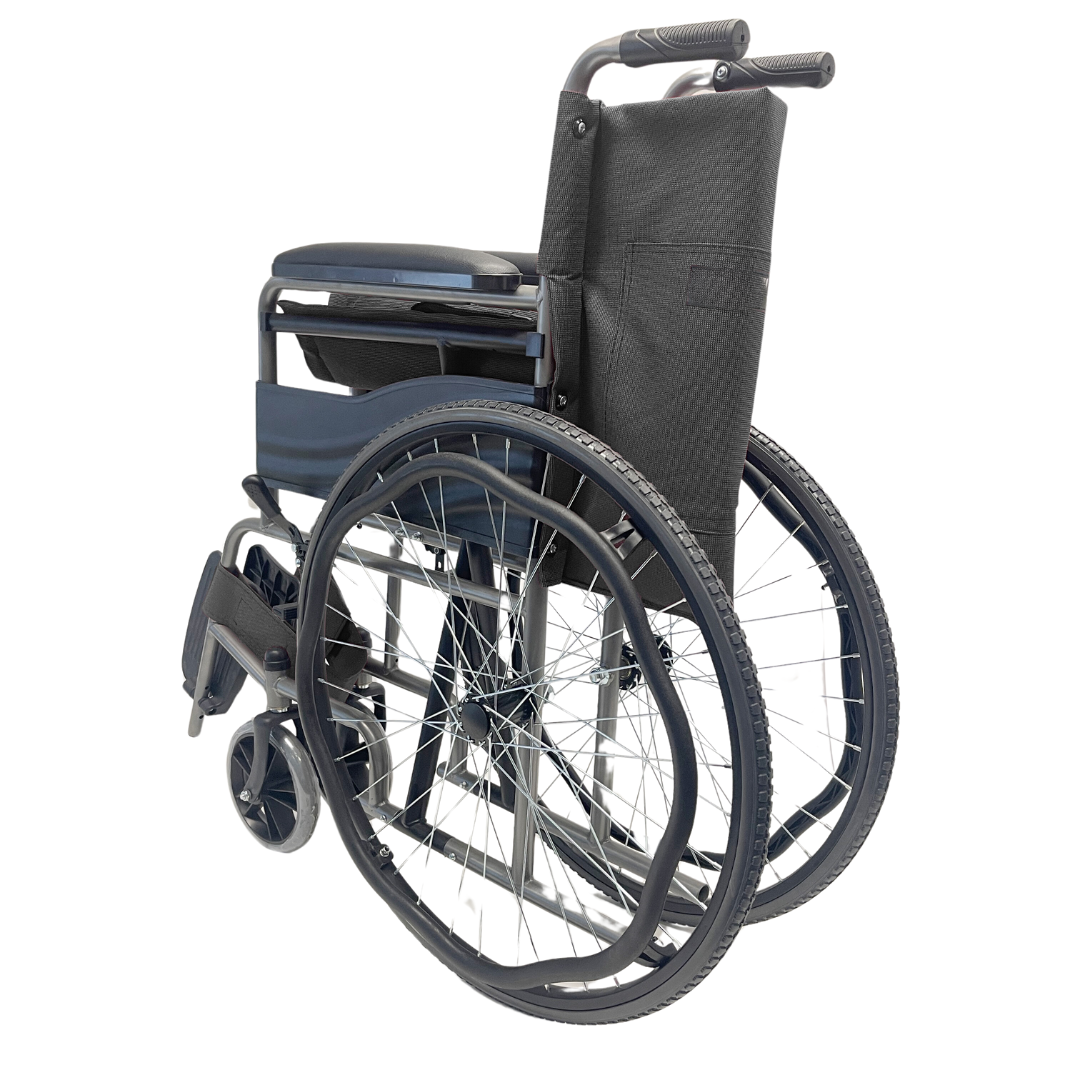 Silla de Ruedas Manual modelo Mobi Air/15.9KG/Acero Ligero/Garantía de 3 años/Carga 100kg[Envío GRATIS]