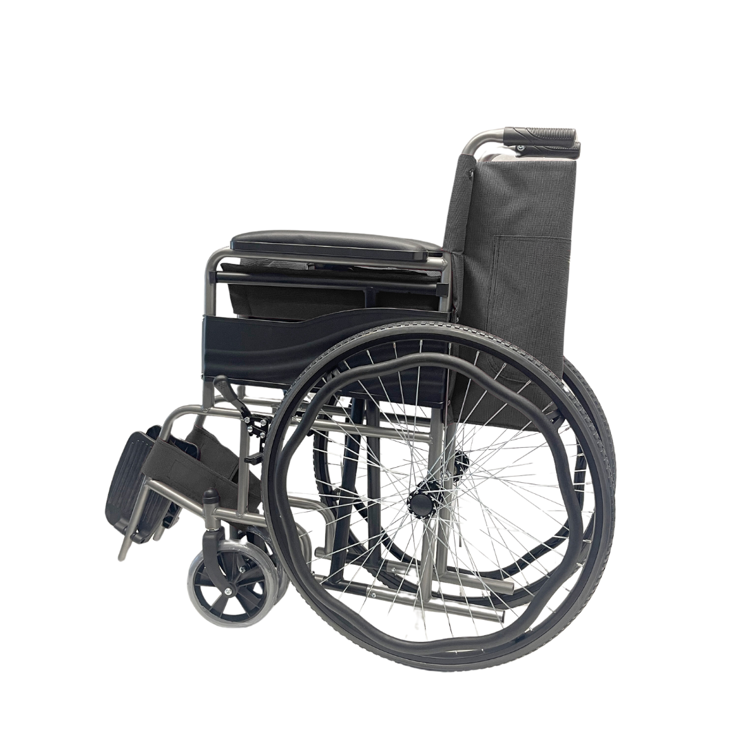 Silla de Ruedas Manual modelo Mobi Air/15.9KG/Acero Ligero/Garantía de 3 años/Carga 100kg[Envío GRATIS]