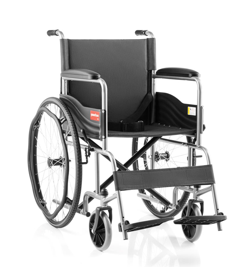 Silla de Ruedas Manual modelo Mobi Air/15.9KG/Acero Ligero/Garantía de 3 años/Carga 100kg[Envío GRATIS]